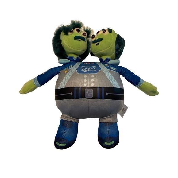 Disney Store Tomorrowland WATSON & CRICK 2 HEADED ALIEN 14" Plush STUFFED Figure - Picture 1 of 11